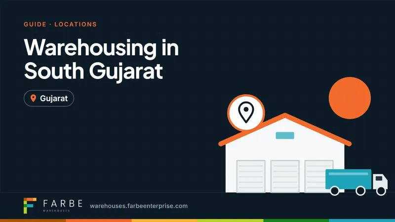 Cover image for “Warehousing in South Gujarat: Bharuch, Ankleshwar, Surat and Vadodara”, a Farbe Warehouses guide