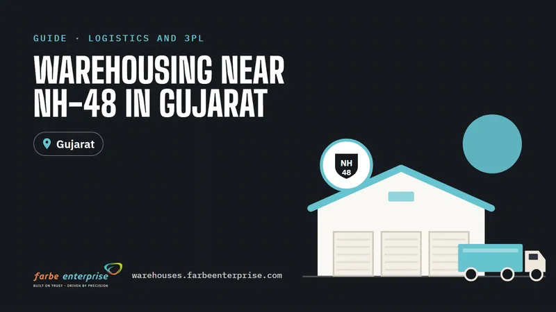 Cover image for “Warehousing Near NH-48 in Gujarat: Benefits for Logistics Businesses”, a Farbe Warehouses guide